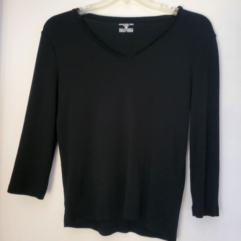 Jones New York Sport size large black sweater